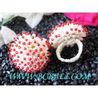 Indonesia Handmade Beads Rings